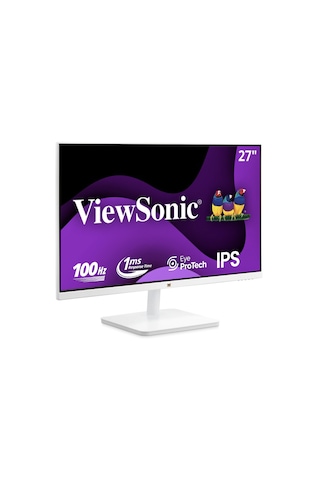 Vıewsonıc 27" Va2732-h-w-2 Ips 1ms 100hz Fullhd Hdmı Vga Superclear 3 Kenar Çerçevesız Beyaz Monıtor