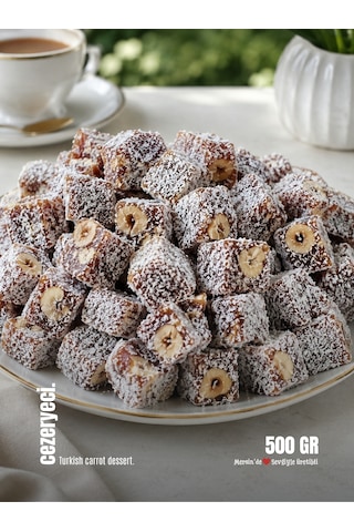 Cezeryeci Fındıklı Küp Cezerye 500 G
