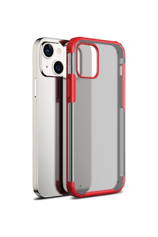 Apple Uyumlu iPhone 13 Kilif Armor Shield Zirhli Koruma Silikon Kapak 415485139