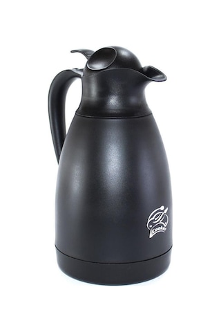 Cooker 2034 Siyah Bitter Serisi Çelik Termos 1.5 Litre Siyah