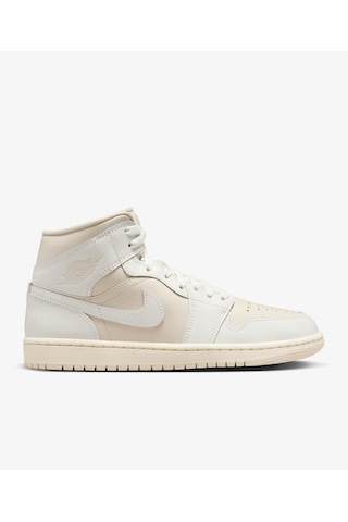 Nike Nıke Aır Jordan 1 Low Mıd Kadın Ayakkabı Bq6472-201 Krem