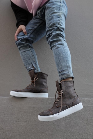 Knack Spor Bot 022 Kahverengi KNKBOT022KHV 001