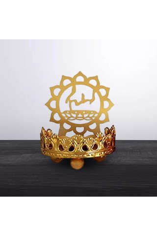 Suntek Vintage Stil Oymalı Tealight Mumluk Gölge Dekorasyonu