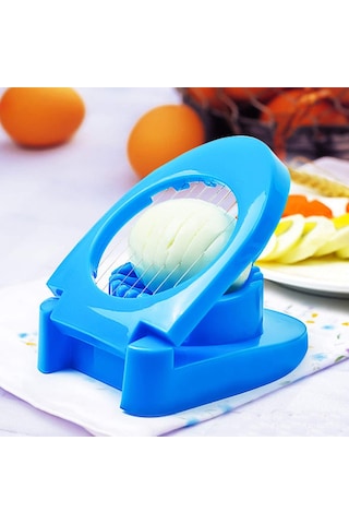 Yumurta Dilimleme Aparatı Pratik Yumurta Dilimleme Kesme Aleti Çok Renkli