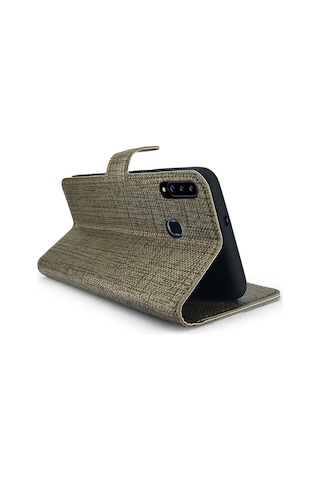 General Mobile Gm 10 Kilif Fitcase Fabric Kapakli Cüzdanli 444388828