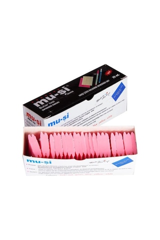 Muşi Çizgi Taşı Pembe Renk 25 Adet