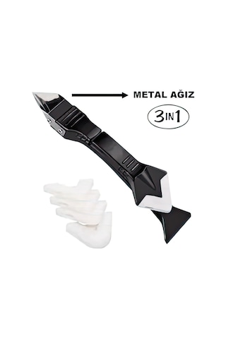 Kalite 3'ü 1 Arada Fayans Derz Dolgu Kazıyıcı Sıyırıcı Silikon Sökücü Ve Uygulayıcı Aparatı