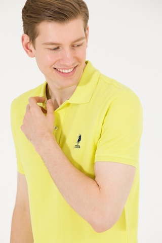 U.S. Polo Assn. Erkek Citron Basic Tişört 50263238-Vr168 Yeşil