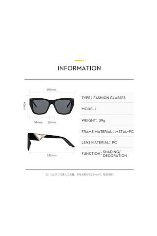 RetroKare Güneş Gözlüğü Kadın Hollow Out Çerçeve Gölge Uv400 Erkek Kontrast Renk Güneş Gözlüğü Siyah Kırmızı