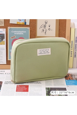 Moveevo Büyük Kapasiteli Öğrenci Kalem Kutusu Toptan Sınıflandırılmış Depolama Yüksek Değerli Kozmetik Çantası Bölünmüş