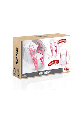 Dolu 7250 Dolu Kaymaz Ayarlı Merdivenli Tuvalet -Pembe