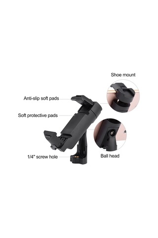 Singree 360 Dönebilir Katlanabilir Taşınabilir Telefon Tutucu - Tripod Adaptörlü