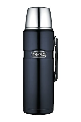 Thermos Sk2020 Staınless King X Large 2 Lt 190436 192579 Midnight Blue - 5010576925794 - Sıcak:24 Saat Soğuk:24 Saat K M Siyah