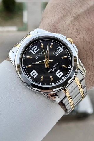 Casio Csıste231 Erkek Kol Saati Gümüş