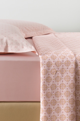 Puffy Naomi Çift Kişilik Ranforce Pike Takımı - Pudra