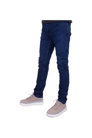 Twister Panama 747 Lacivert Düşük Bel Dar Paça Erkek Jeans Pantolon 001