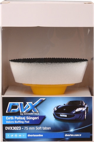 Divortex DVX Yumuşak Cırtlı Mini Polisaj Makinesi Tabanı 75 mm.