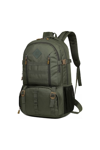 Lemestar Askeri Yeşil Dağcı Sırt Çantası - Geniş Hacimli, Bölümlü Organize Depolama Özellikli Outdoor Çanta Çok Renkli