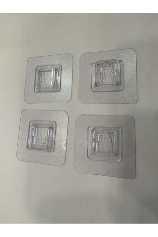 Yedek Yapıştırıcı Sticker Duvar Yapışkan Sihirli Banyo Düzenleyici Yedek Yapıştırıcısı 4 Adet