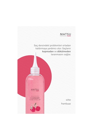 Matsu Frambuazlı Sirke & Saç Toniği 400 ML