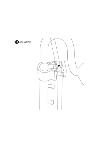 Aquapro Pipe Holder 16mm M