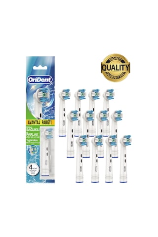 Whitening Pro Oral-b Uyumlu 12 Adet Yedek Başlık - Beyazlatma Teknolojisi & Premium Quality