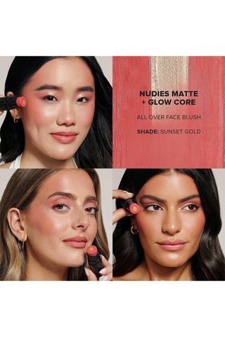 Nudestix Yanak + Göz + Dudak Renklendirici Işıltılı Stick Sunset Gold 6gr Sunset Gold