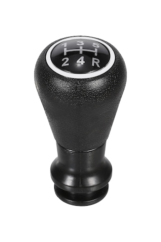 Samdoo Peugeot 106-807 Vites Kolu - 5 Vitesli Siyah Kauçuk Ve Plastik Şanzıman Başlığı Siyah