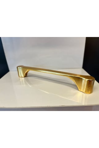 Venedik Metal Kulp 128mm Mat Altın Dolap Kapak Modern Tv Ünite Çekmece Mobilya Komidin Mat Altın