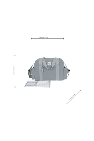 Walking Mum Eco Mum Bebek Bakım Çantası Cloud Açık Gri