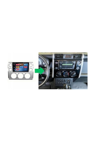 Toyota Fj Cruiser Android Multimedya Sistemi 6-128 Myway 2007-2008 9"