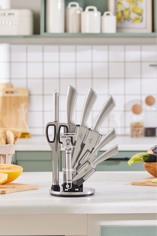 Karaca  Meister Bremen Alman Çeliği 9 Parça Bıçak Seti