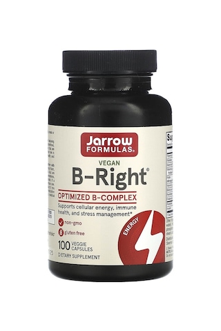 Takviye Jarrow Formulas, B-right, 100 Veggie Capsules