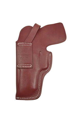 Canik Tp9 Sf Uyumlu Kemeriçi Altı Kapalı Kahverengi Deri Silah Kılıfı