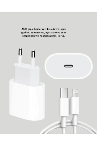 20w Usb-c Şarj Cihazı, Apple iOS Tam Uyumlu Hızlı 0