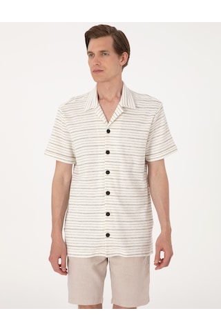 Pierre Cardin Erkek Bej Gömlek Örme 50303892-vr011 Bej