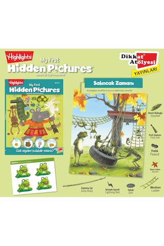 My First Hidden Pictures (ilk Gizli Resimlerim) 4’lü Set