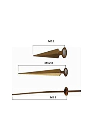 18 Mm Uzunlukta Sessiz Duvar Saati Mekanizması, 1 Adet Set 0240-keçe-şekilli-48cm