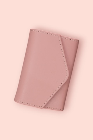 Modica Paris - Vegan Deri Akordiyon Kartlık Cüzdan Şıklık Ve Fonksiyonun Buluştuğu Kusursuz Tasarım Pudra