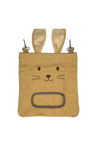Elmpaly Khaki 1 Küçük Evcil Hayvan Saman Çantası Tavşan Hamster Guinea Pig Yem Torbası