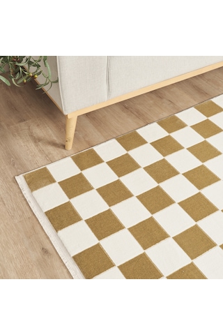 Kaşmir Halı 7/24 Sahara Softline Elen Gold 200x290 Cm Altın