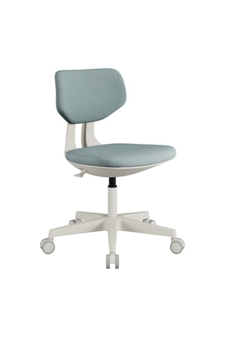 Tesla Concept Çalışma Koltuğu Mavi - Yeşil Kumaş 40x74-86x60 Cm Mavi