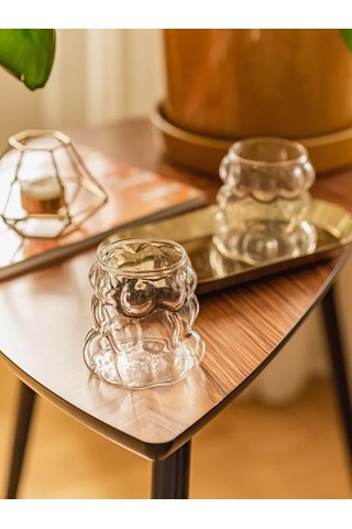 Roomi 350 Ml Borosilikat Kabarcıklı Şarap Bardağı, 2'li Set 210673723 Beyaz