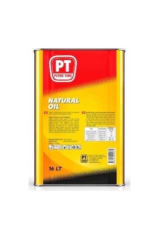 Petro Time Natural Oil SAE 30 Motor Yağı 16 L