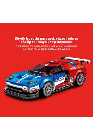 Sembo Block Ford Gt Le Mans Yapı Bloğu Seti 305 Parça