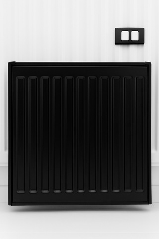 Mastaş 400x1500 Panel Radyatör Tip 22-pkkp Siyah