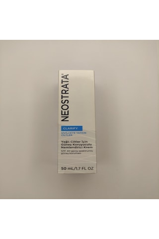 Neostrata Clarify Güneş Koruyuculu Spf 40 Nemlendirici Krem 50 ML