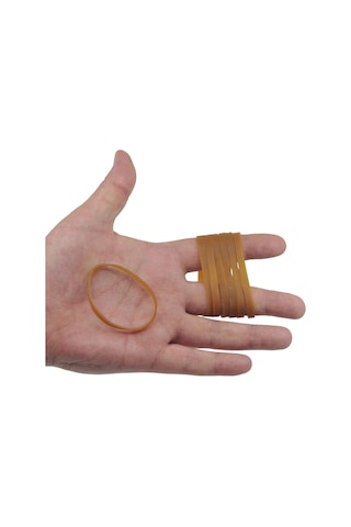 Ekoset 70X5Mm Geniş Kauçuk Paket Ambalaj Kasa Lastiği 1.000 Adet