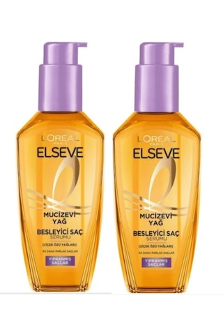 Elseve Mucizevi Yağ Yıpranmış Saçlar İçin Besleyici Saç Serumu 2 X 100 Ml