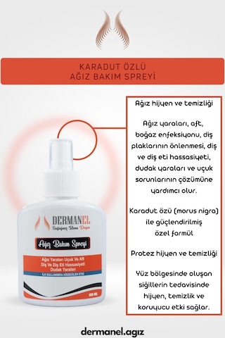 Dermanel Ağız Bakım Spreyi 100 ML